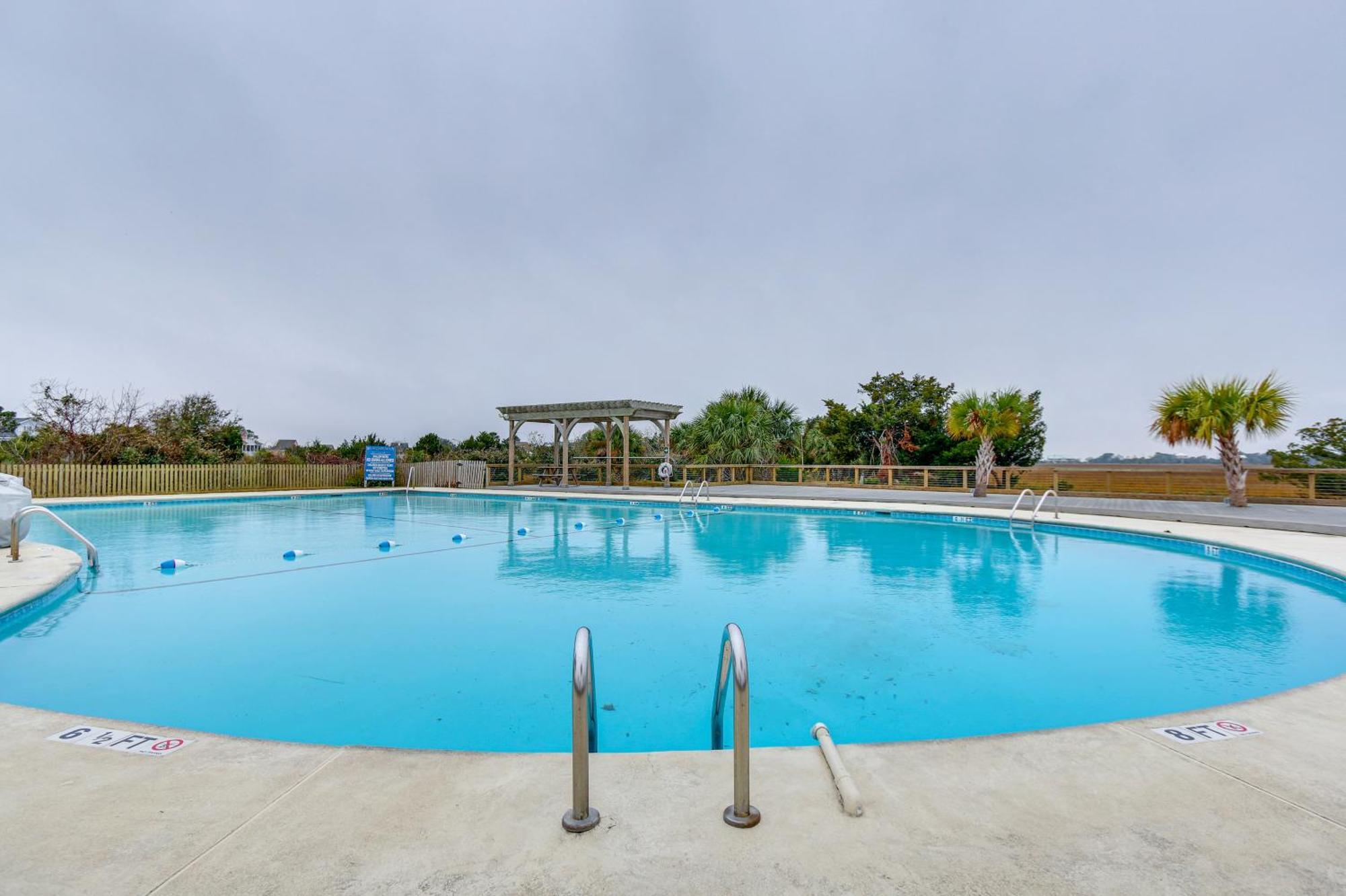 St Helena Island Condo With Pool And Beach Access! Oceanmarsh Subdivision Ngoại thất bức ảnh